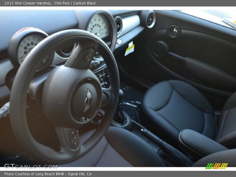 Chili Red / Carbon Black 2013 Mini Cooper Hardtop