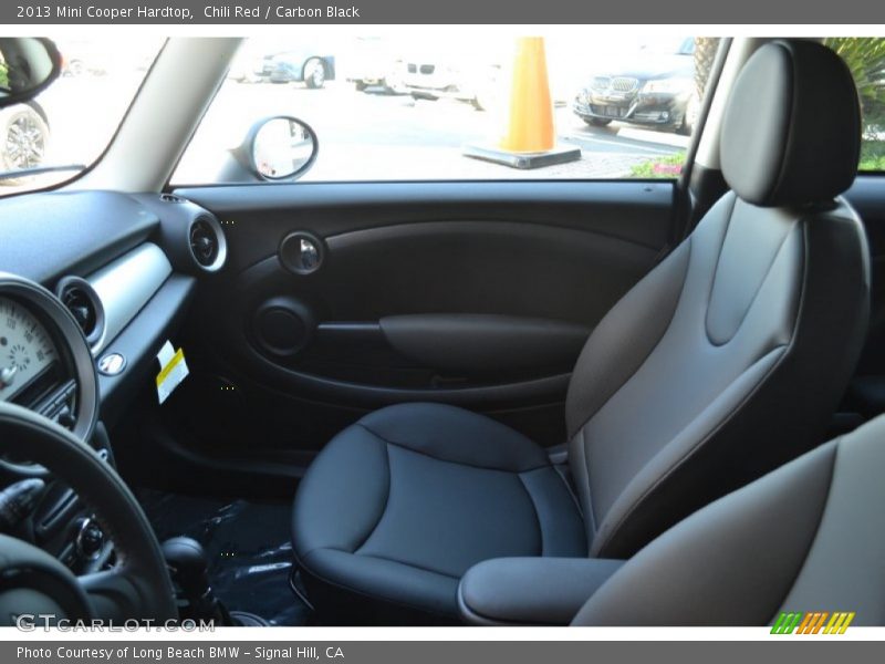 Chili Red / Carbon Black 2013 Mini Cooper Hardtop