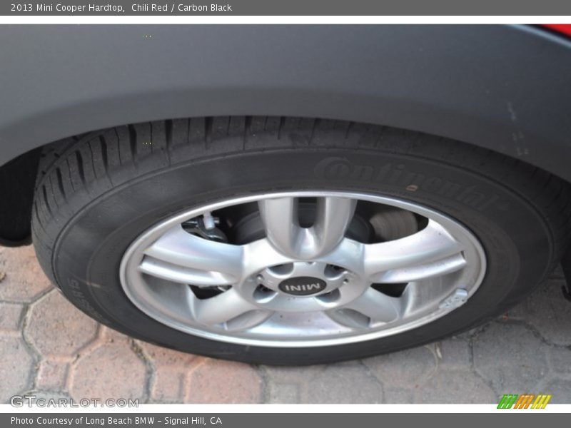 Chili Red / Carbon Black 2013 Mini Cooper Hardtop