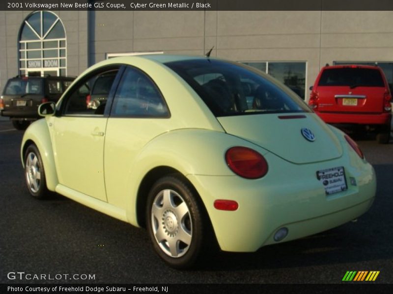 Cyber Green Metallic / Black 2001 Volkswagen New Beetle GLS Coupe