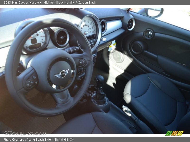 Midnight Black Metallic / Carbon Black 2013 Mini Cooper Hardtop
