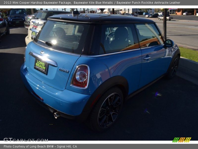 Bayswater Kite Blue Metallic / Bayswater Punch Rocklike Anthracite Leather 2013 Mini Cooper Hardtop Bayswater Package