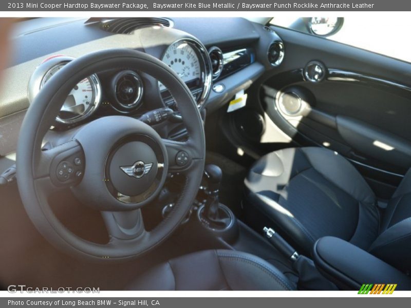 Bayswater Kite Blue Metallic / Bayswater Punch Rocklike Anthracite Leather 2013 Mini Cooper Hardtop Bayswater Package