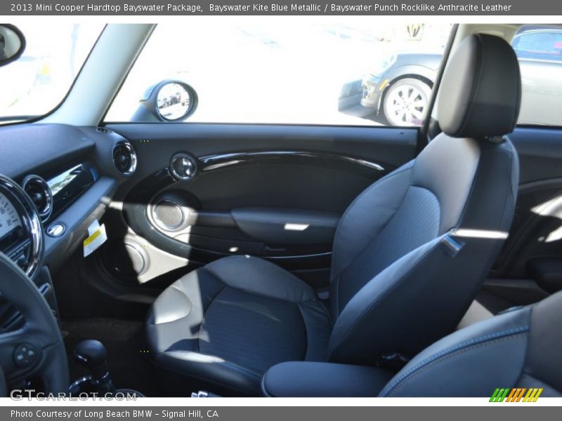 Bayswater Kite Blue Metallic / Bayswater Punch Rocklike Anthracite Leather 2013 Mini Cooper Hardtop Bayswater Package