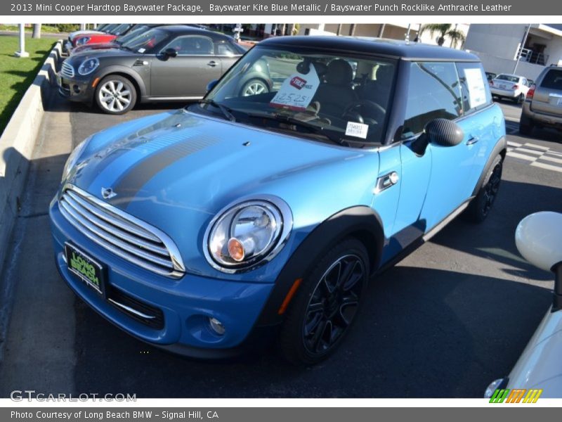 Bayswater Kite Blue Metallic / Bayswater Punch Rocklike Anthracite Leather 2013 Mini Cooper Hardtop Bayswater Package