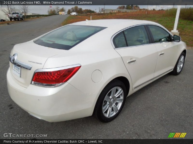 White Diamond Tricoat / Cashmere 2012 Buick LaCrosse FWD