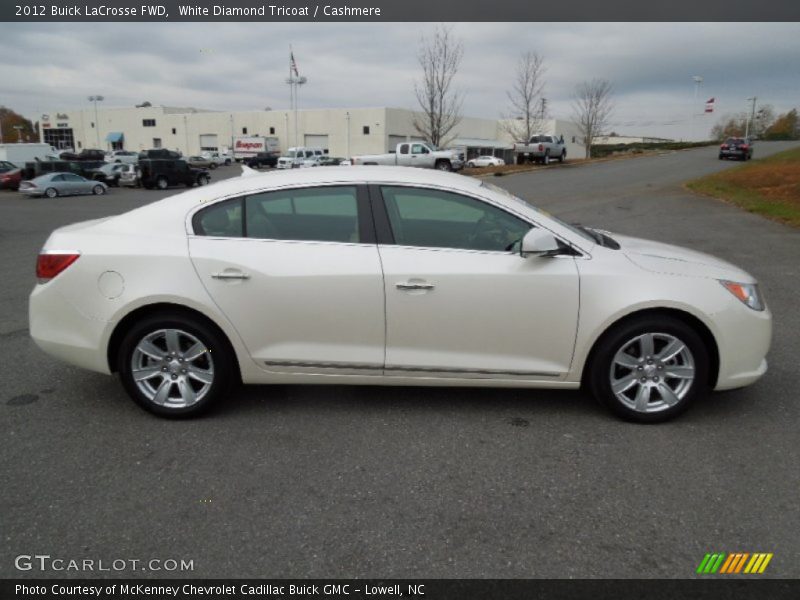 White Diamond Tricoat / Cashmere 2012 Buick LaCrosse FWD