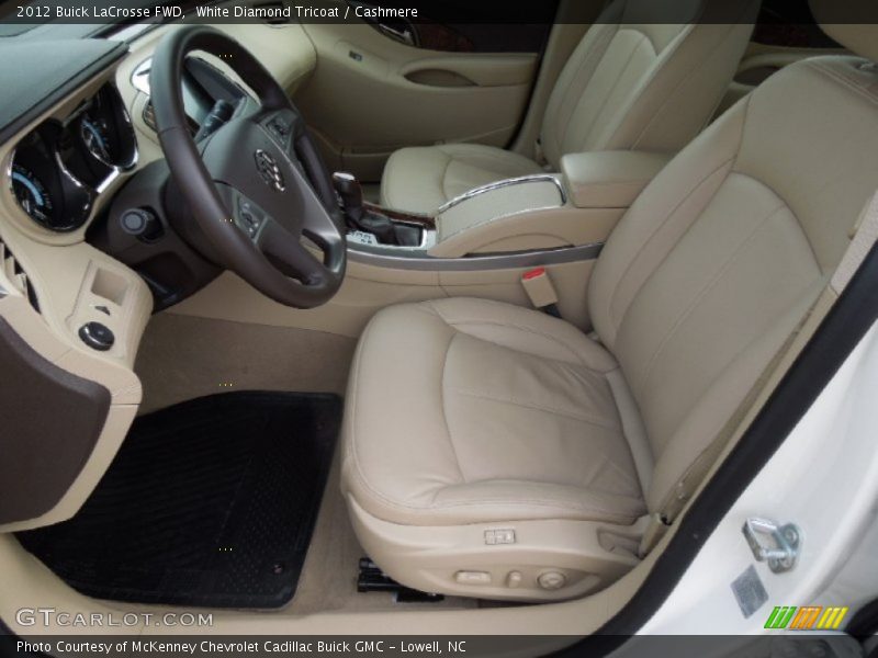 White Diamond Tricoat / Cashmere 2012 Buick LaCrosse FWD