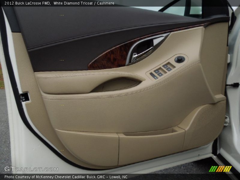 White Diamond Tricoat / Cashmere 2012 Buick LaCrosse FWD