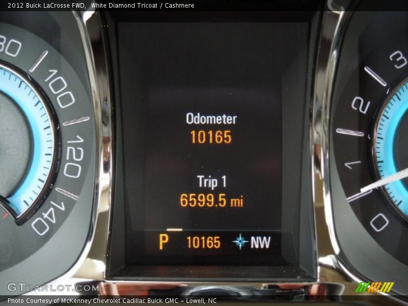 White Diamond Tricoat / Cashmere 2012 Buick LaCrosse FWD
