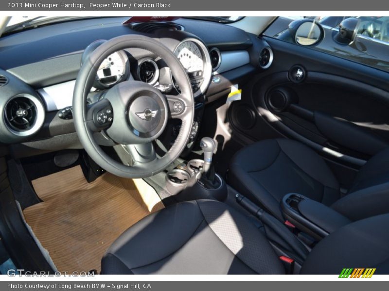 Pepper White / Carbon Black 2013 Mini Cooper Hardtop