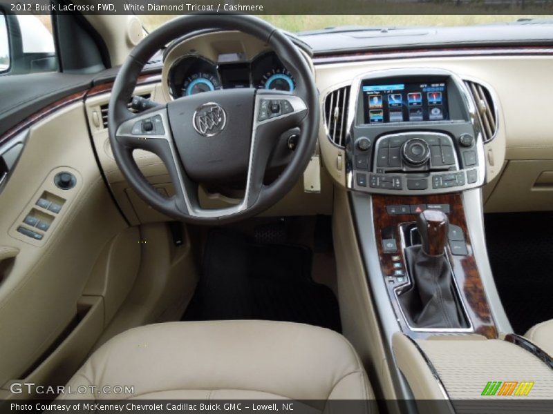 White Diamond Tricoat / Cashmere 2012 Buick LaCrosse FWD