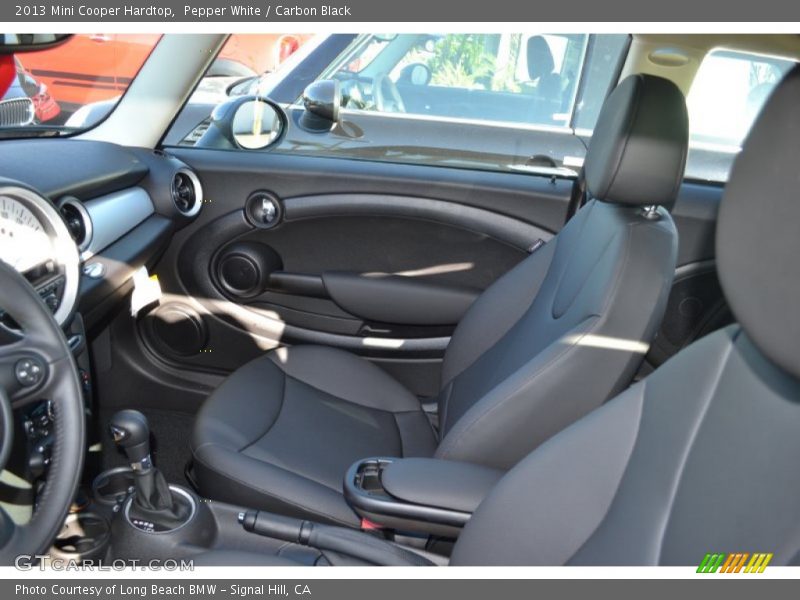 Pepper White / Carbon Black 2013 Mini Cooper Hardtop