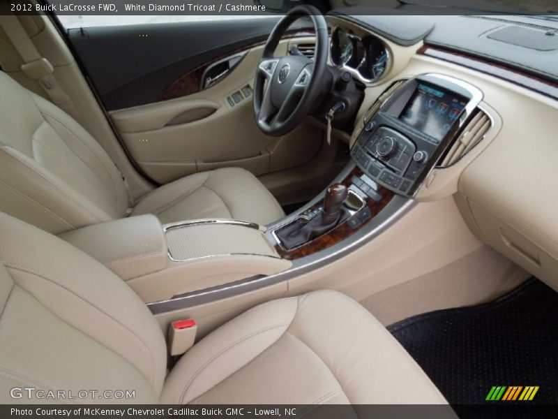 White Diamond Tricoat / Cashmere 2012 Buick LaCrosse FWD
