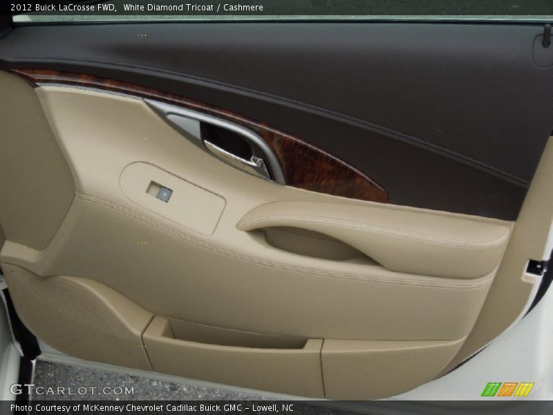 White Diamond Tricoat / Cashmere 2012 Buick LaCrosse FWD