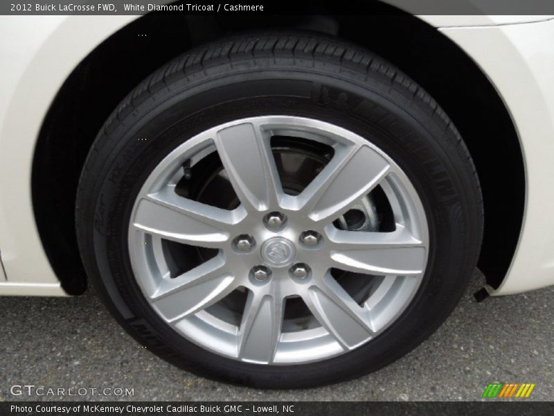 White Diamond Tricoat / Cashmere 2012 Buick LaCrosse FWD