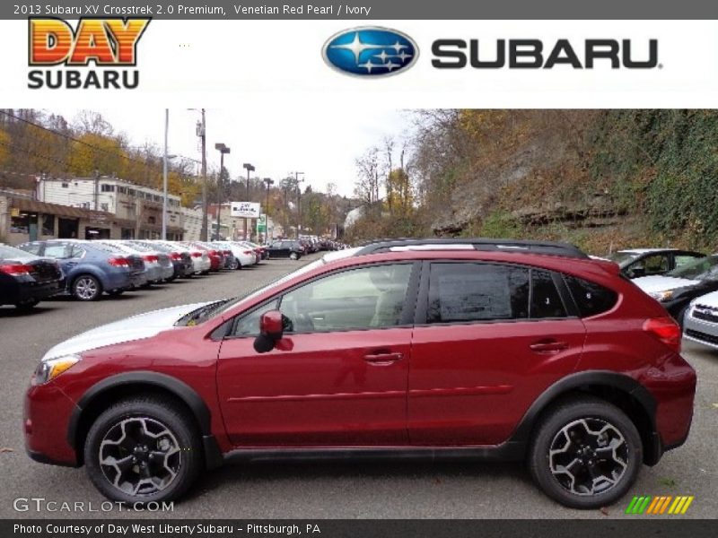 Venetian Red Pearl / Ivory 2013 Subaru XV Crosstrek 2.0 Premium