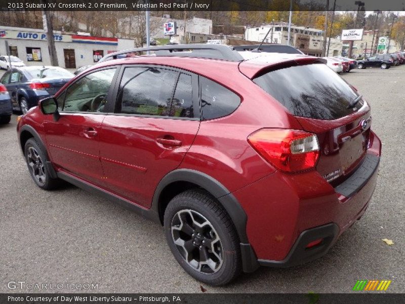 Venetian Red Pearl / Ivory 2013 Subaru XV Crosstrek 2.0 Premium