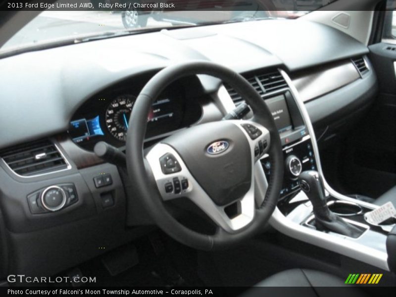 Ruby Red / Charcoal Black 2013 Ford Edge Limited AWD
