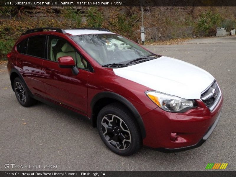 Venetian Red Pearl / Ivory 2013 Subaru XV Crosstrek 2.0 Premium