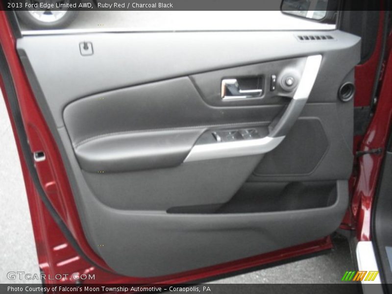 Ruby Red / Charcoal Black 2013 Ford Edge Limited AWD