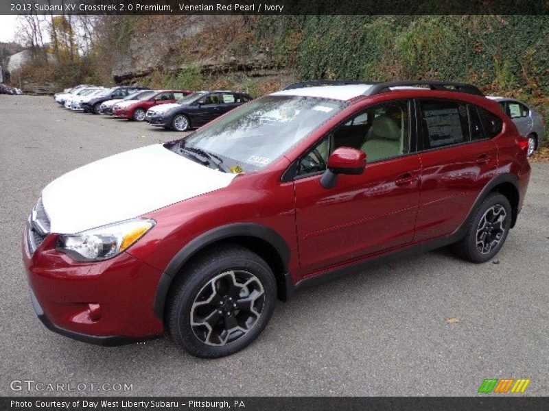 Venetian Red Pearl / Ivory 2013 Subaru XV Crosstrek 2.0 Premium