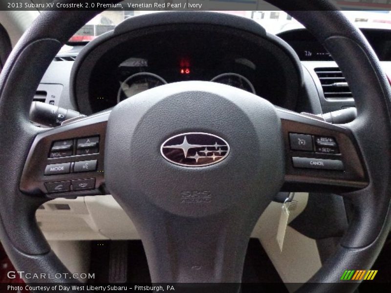  2013 XV Crosstrek 2.0 Premium Steering Wheel