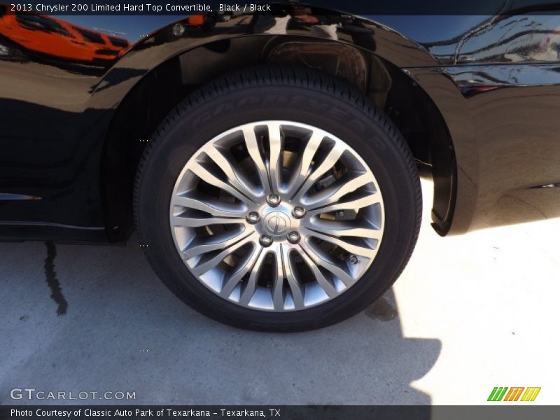 Black / Black 2013 Chrysler 200 Limited Hard Top Convertible