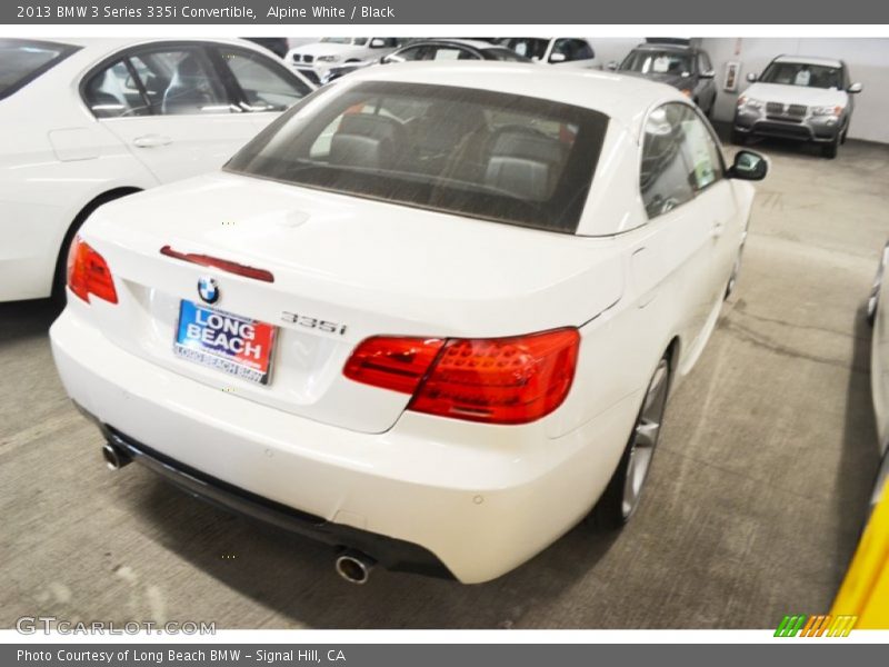Alpine White / Black 2013 BMW 3 Series 335i Convertible