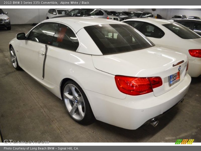 Alpine White / Black 2013 BMW 3 Series 335i Convertible