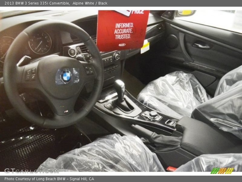 Alpine White / Black 2013 BMW 3 Series 335i Convertible