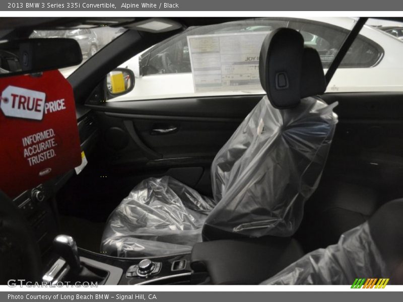 Alpine White / Black 2013 BMW 3 Series 335i Convertible