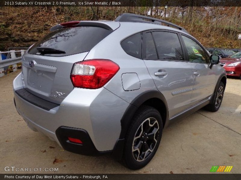 Ice Silver Metallic / Black 2013 Subaru XV Crosstrek 2.0 Premium