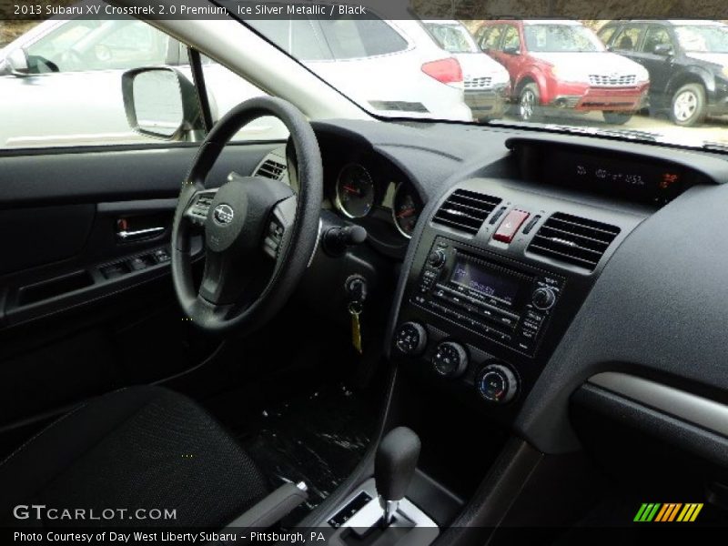 Ice Silver Metallic / Black 2013 Subaru XV Crosstrek 2.0 Premium