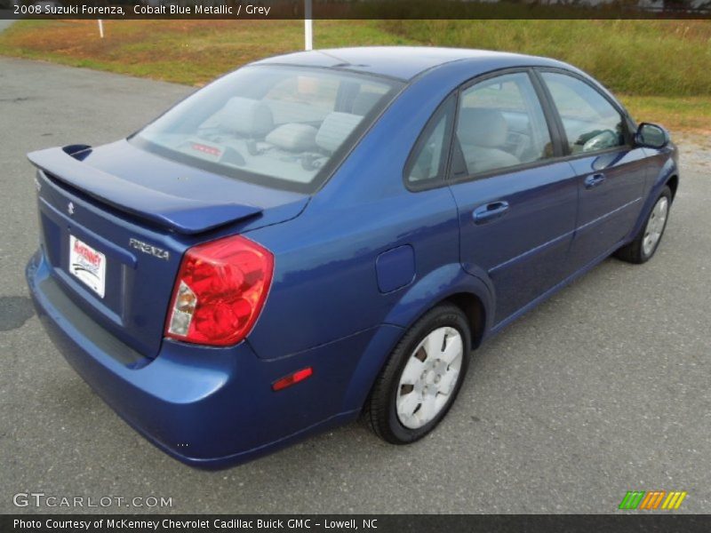 Cobalt Blue Metallic / Grey 2008 Suzuki Forenza