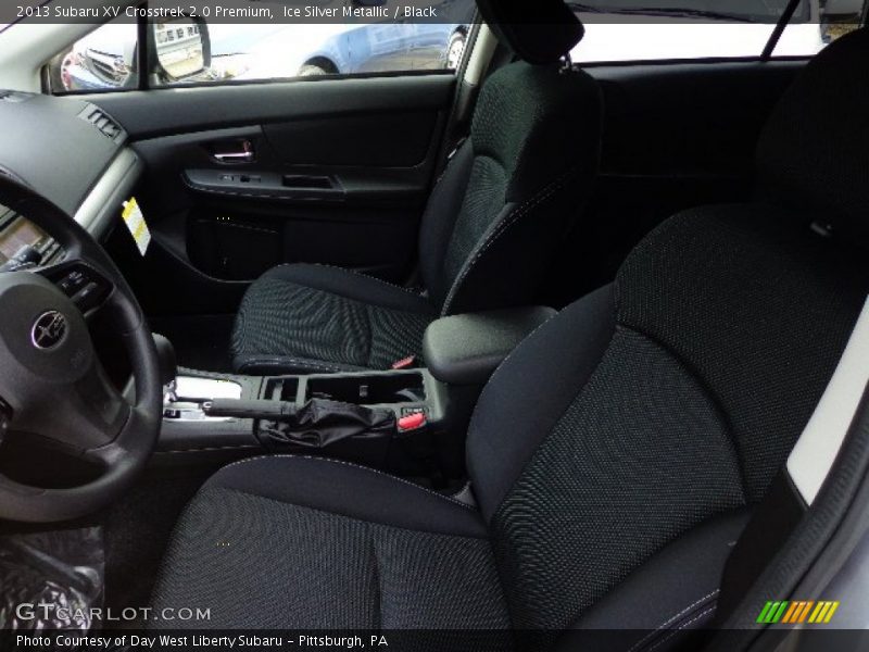 Ice Silver Metallic / Black 2013 Subaru XV Crosstrek 2.0 Premium