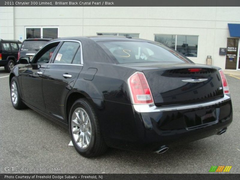 Brilliant Black Crystal Pearl / Black 2011 Chrysler 300 Limited