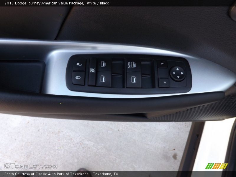 White / Black 2013 Dodge Journey American Value Package