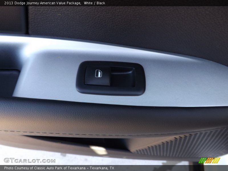 White / Black 2013 Dodge Journey American Value Package