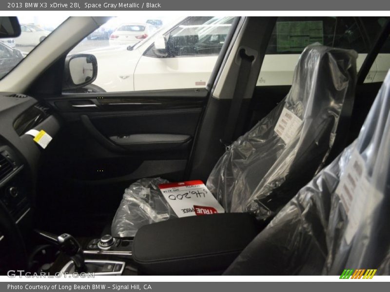 Space Gray Metallic / Black 2013 BMW X3 xDrive 28i