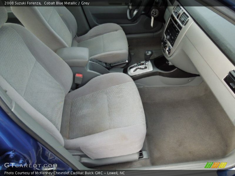 Cobalt Blue Metallic / Grey 2008 Suzuki Forenza