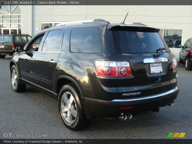 Carbon Black Metallic / Ebony 2010 GMC Acadia SLT