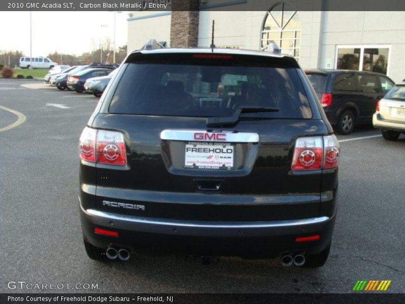 Carbon Black Metallic / Ebony 2010 GMC Acadia SLT
