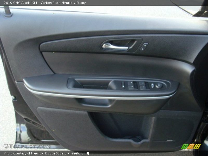 Carbon Black Metallic / Ebony 2010 GMC Acadia SLT