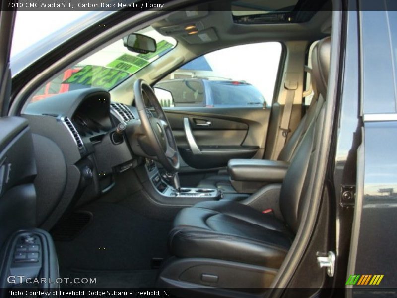 Carbon Black Metallic / Ebony 2010 GMC Acadia SLT