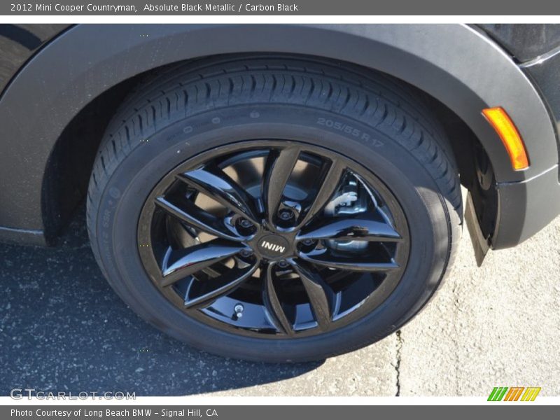 Absolute Black Metallic / Carbon Black 2012 Mini Cooper Countryman