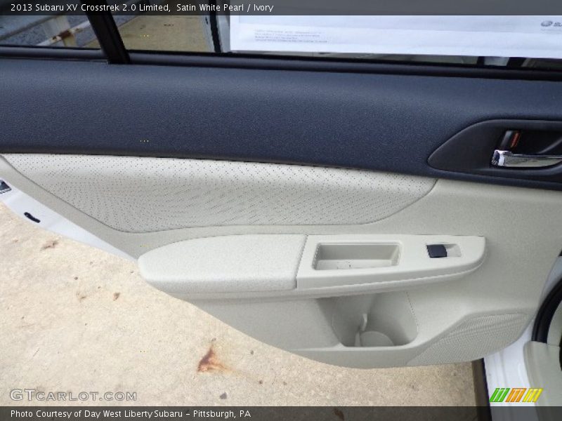 Door Panel of 2013 XV Crosstrek 2.0 Limited