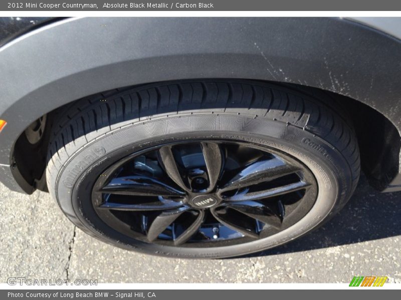 Absolute Black Metallic / Carbon Black 2012 Mini Cooper Countryman