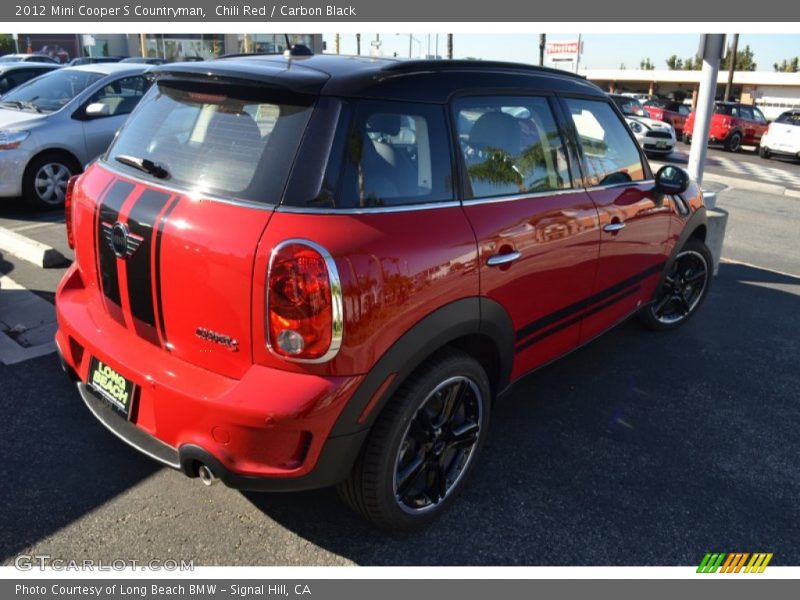 Chili Red / Carbon Black 2012 Mini Cooper S Countryman