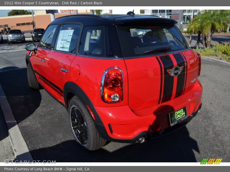 Chili Red / Carbon Black 2012 Mini Cooper S Countryman